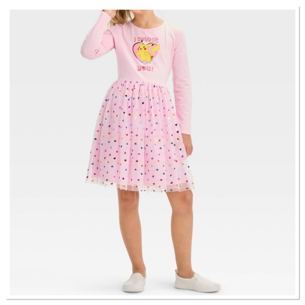 Girl’s Pokémon I Choose You Pikachu Dress